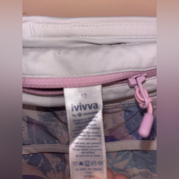 2  Lululemon Ivivva shorts. - Picture 4 of 4